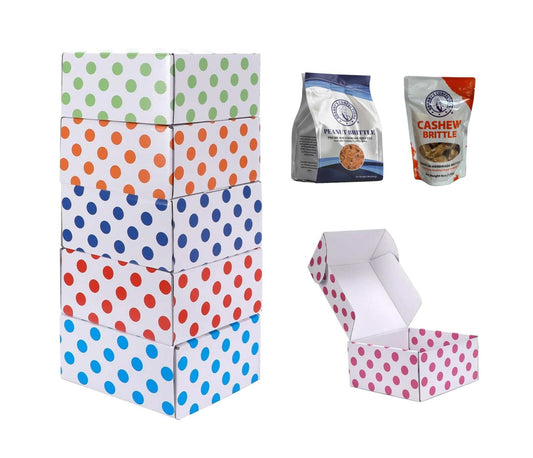 Gift Box Peanut Cashew Brittle Birthday Anniversary Graduation Get Well Soon Christmas Thanksgiving Mother's Day Father's Day Gift Present