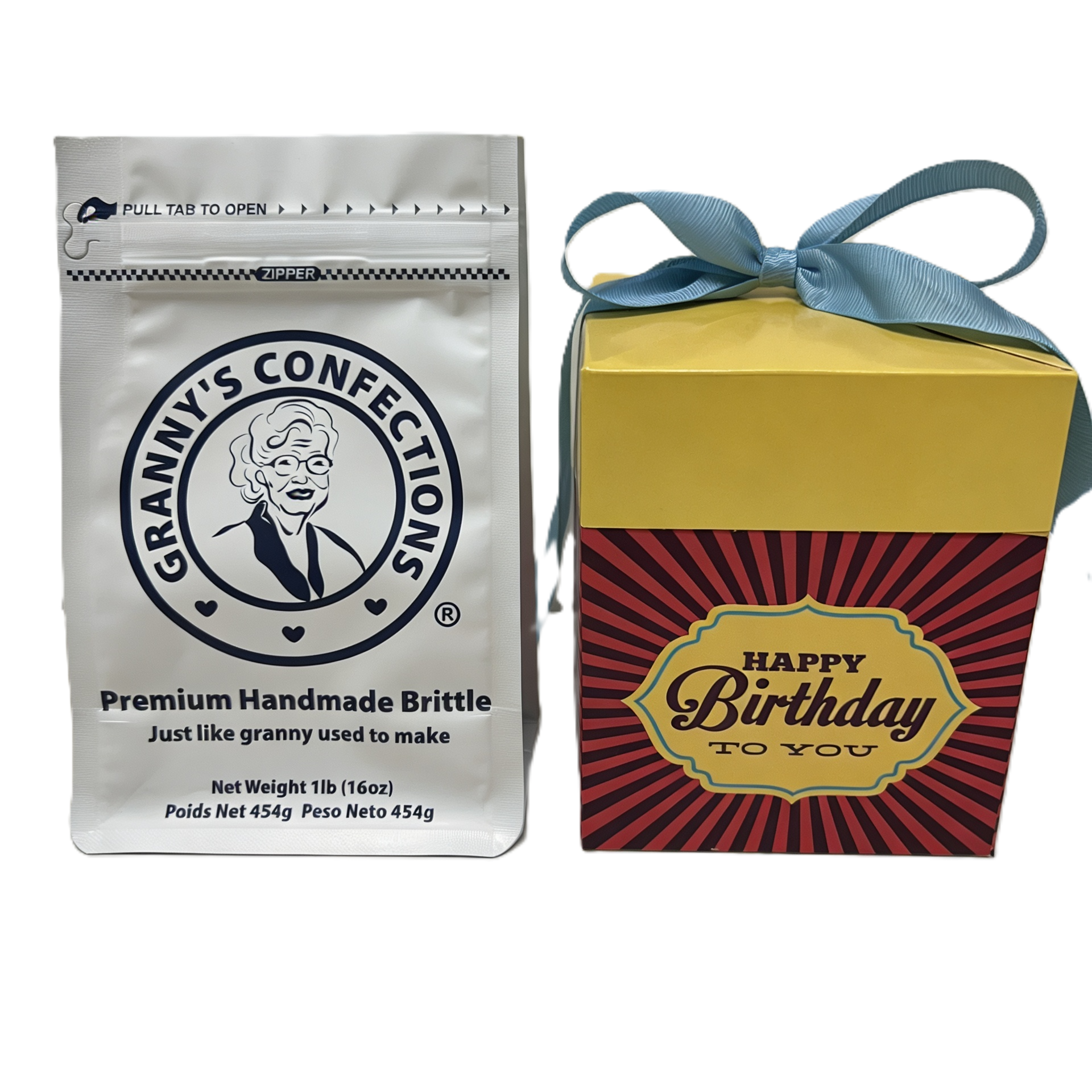 Happy Birthday Gift Box | Handmade Brittle Surprise