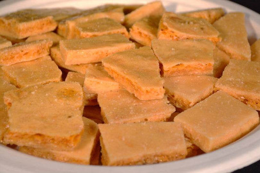 Nutless Brittle No Nut Brittle. Made in Michigan by Granny's Confections