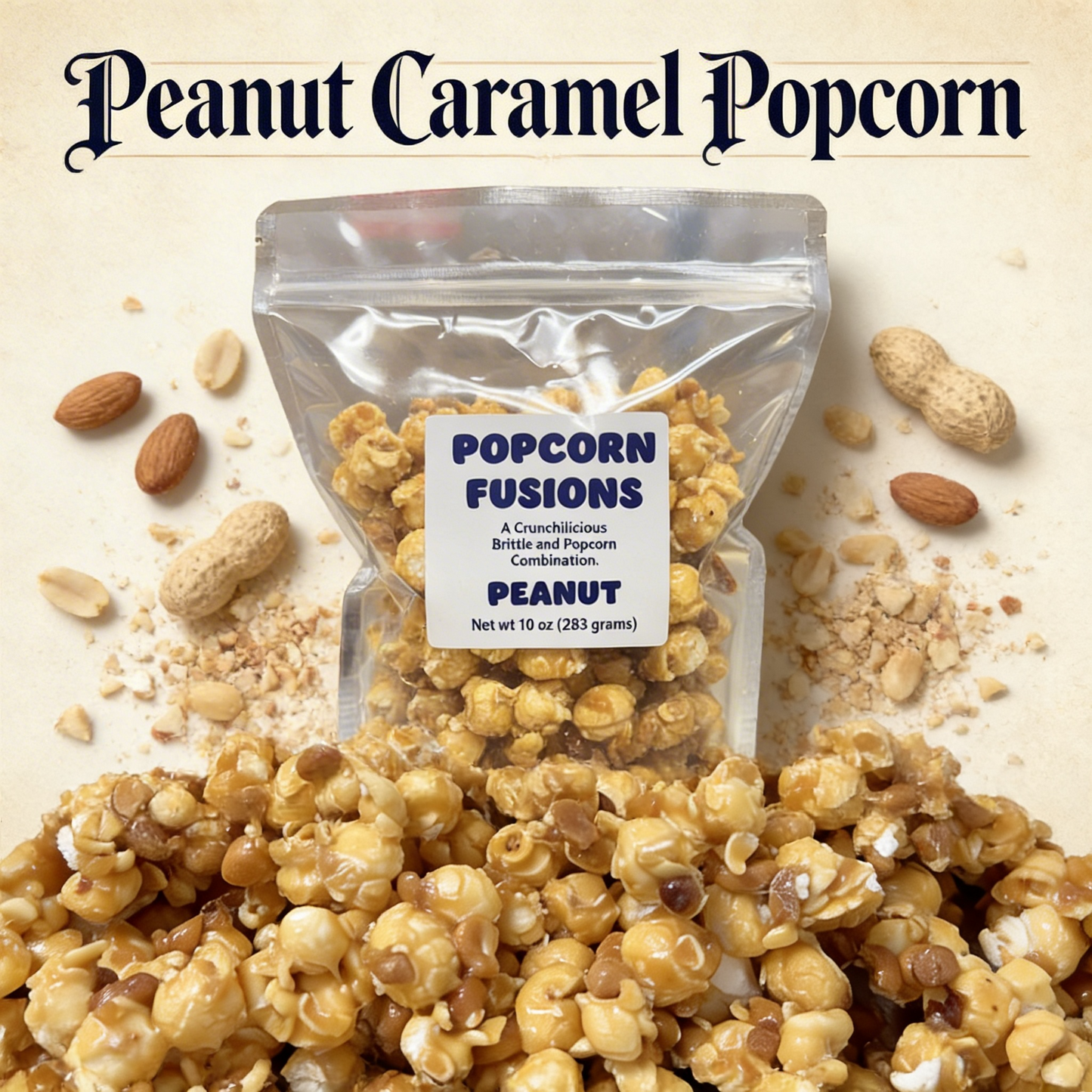 Granny's Confections Peanut Caramel Popcorn Fusions
