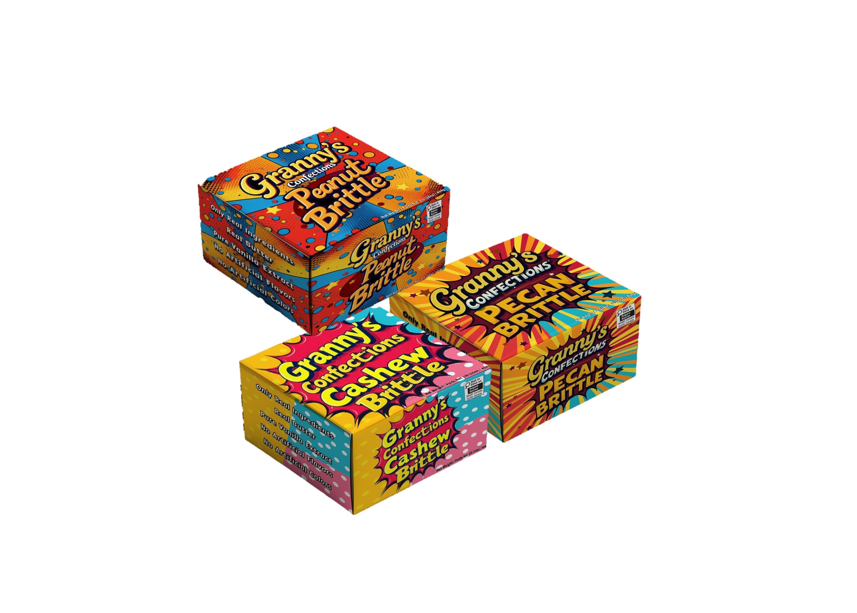 Granny's Confections Jalapeno Peanut Brittle (With A Kick Of Heat)