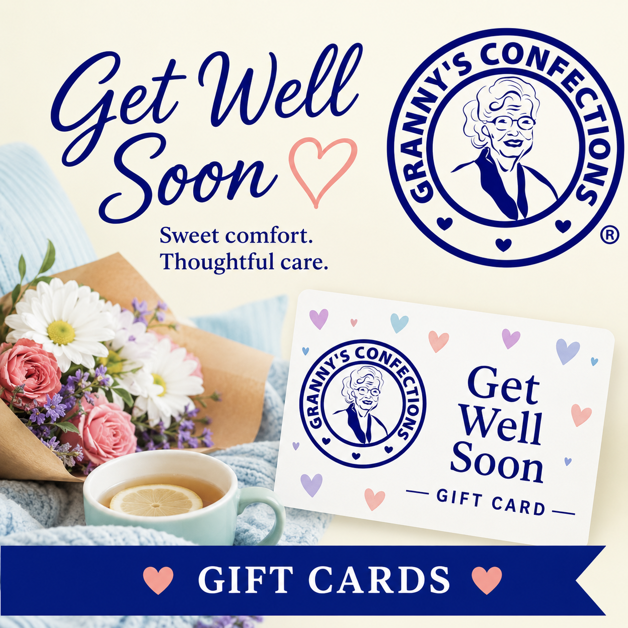 Get Well Soon Gift Cards