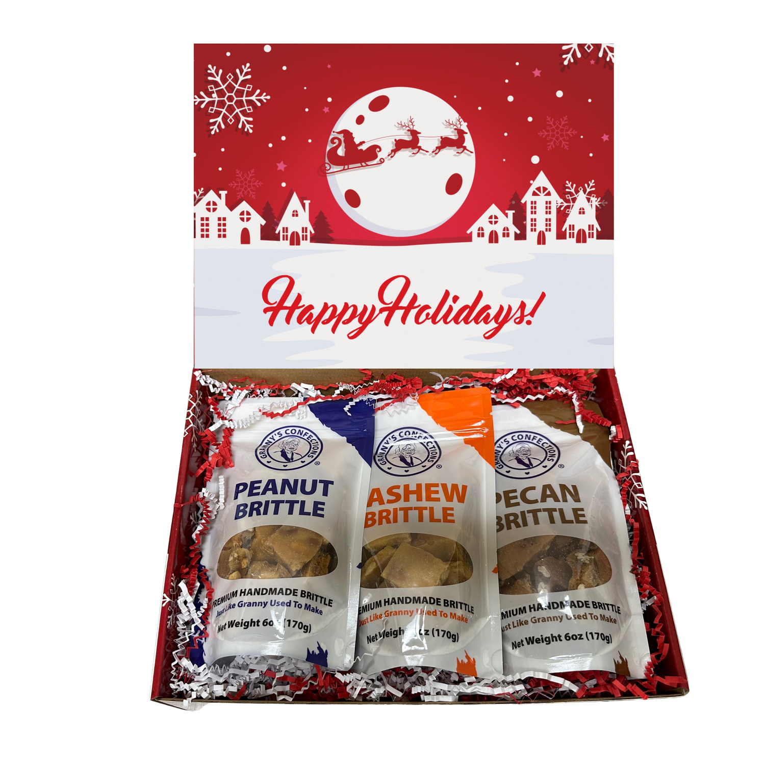 Handmade Brittle Holiday Boxes