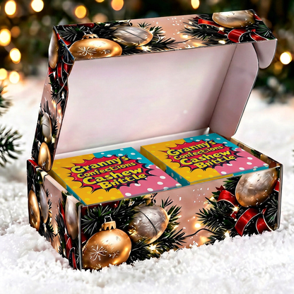 Merry Christmas Premium Christmas Balls Themed Box