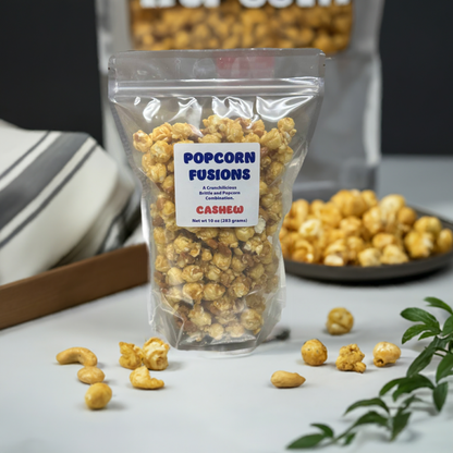 Cashew Caramel Corn Popcorn Popcorn Infusions Grannys Confections  
