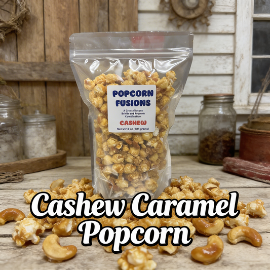 Granny's Confections Cashew Caramel Popcorn Fusions