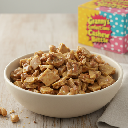 Granny's Confections Cashew Brittle Old-Fashioned Candy