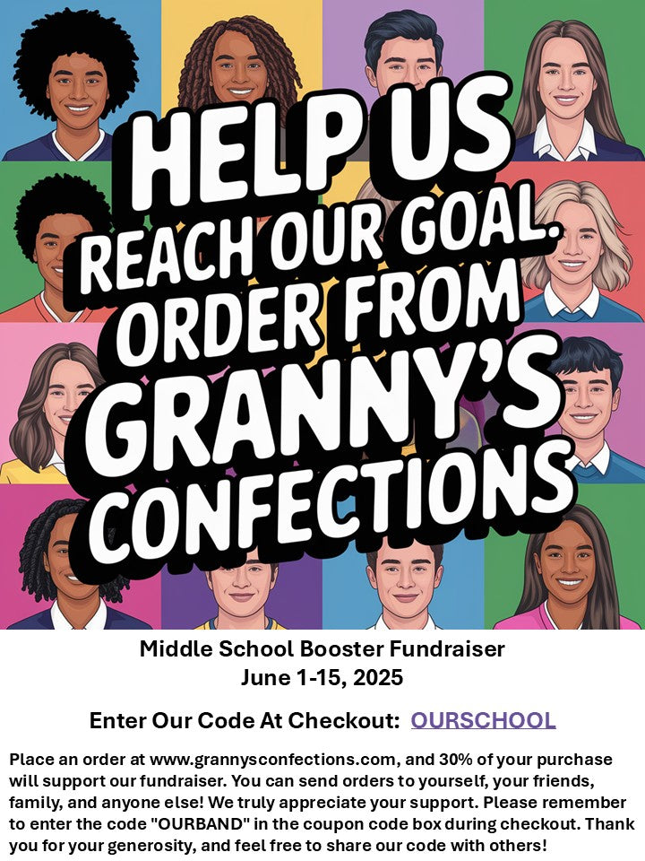 Granny's Confections Fundraising Flyer Students