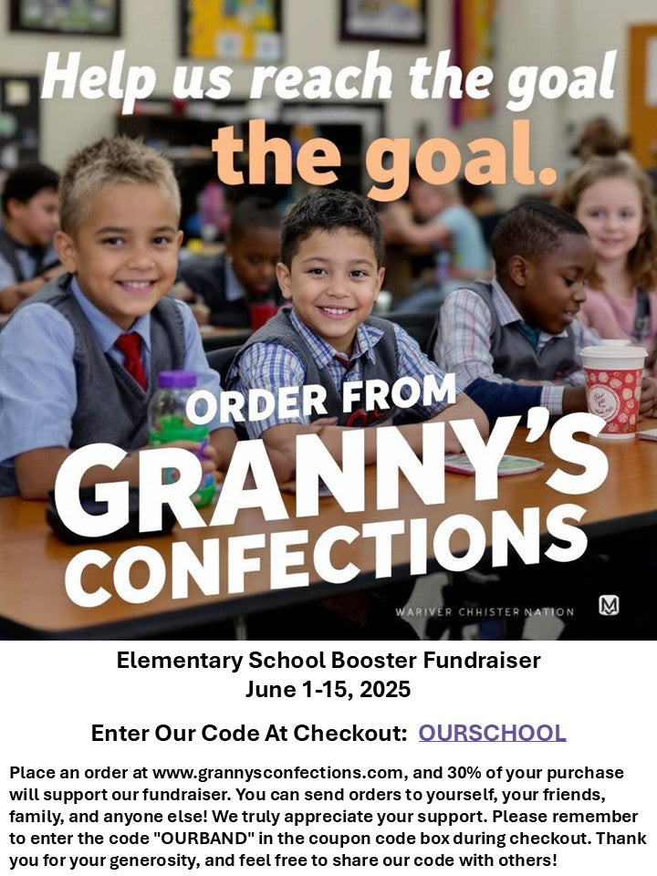 Granny's Confections Fundraising Flyer Students