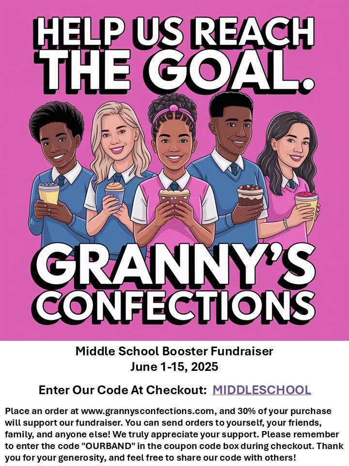 Granny's Confections Fundraising Flyer Students