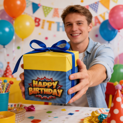 Granny's Confections Happy Birthday Box Handmade Brittle