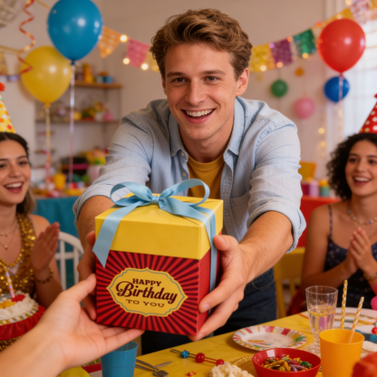 Granny's Confections Happy Birthday Gift Box Friends