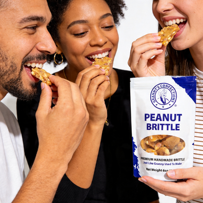 Granny's Confections Old-Fashioned Peanut Brittle Candy Premium