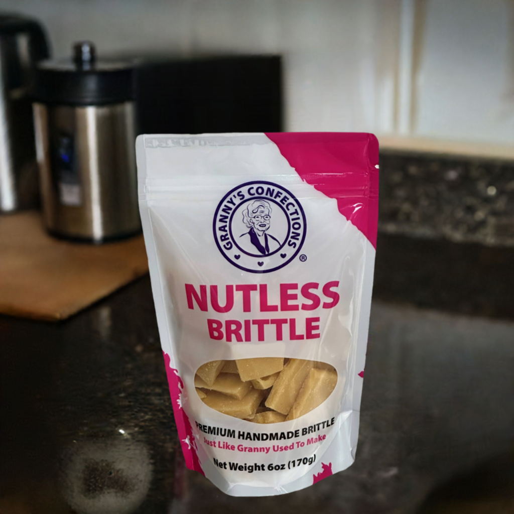 Granny's Confections Nutless Brittle (No Nut Brittle) - 6oz Bag
