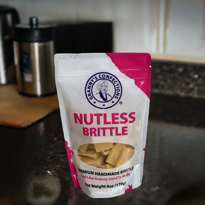 Granny's Confections Nutless Brittle (No Nut Brittle) - 6oz Bag