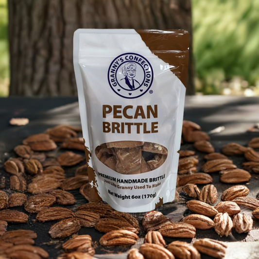 Old Fashioned Pecan Brittle Grannys Confections Southern Pecan Brittle Gluten Free Gourmet Brittle  