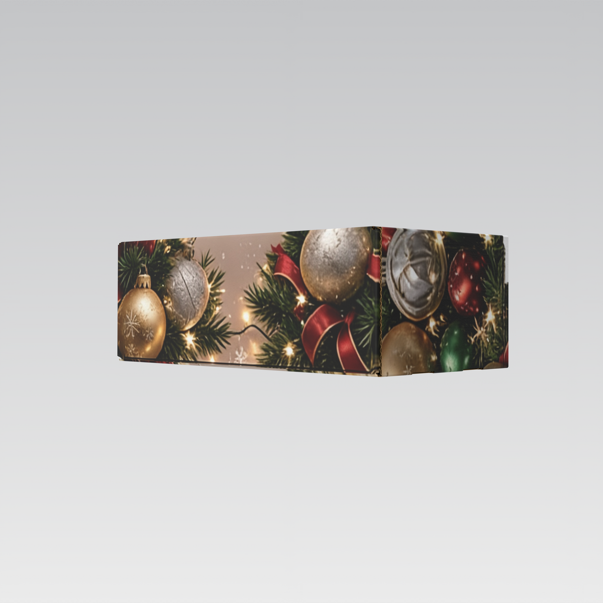 Merry Christmas Premium Christmas Balls Themed Box