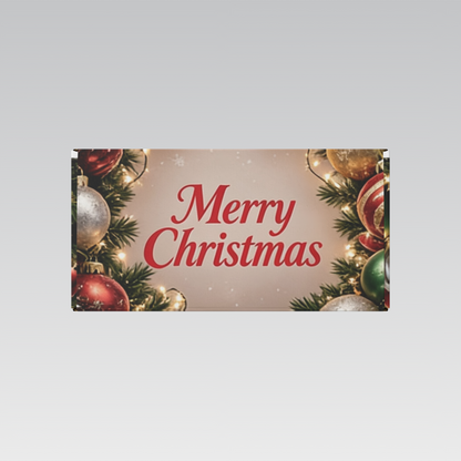 Merry Christmas Premium Christmas Balls Themed Box