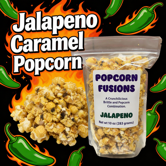 Granny's Confections Jalapeno Caramel Popcorn Fusions Spicy