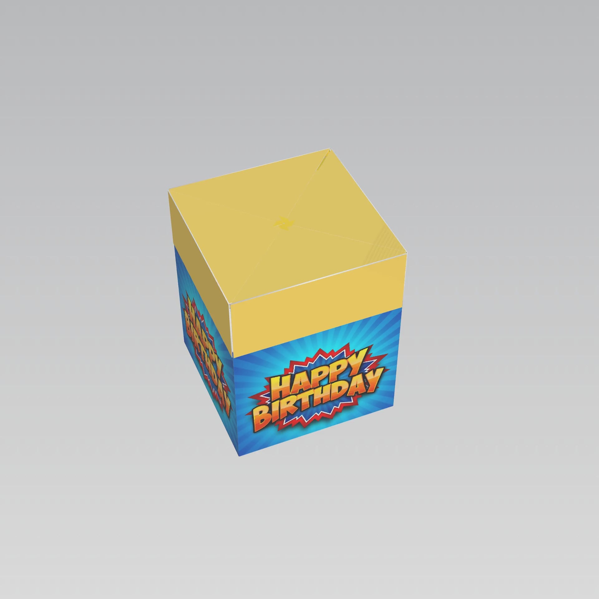 Granny's Confections Happy Birthday Gift Box Handmade Peanut Brittle Cashew Pecan