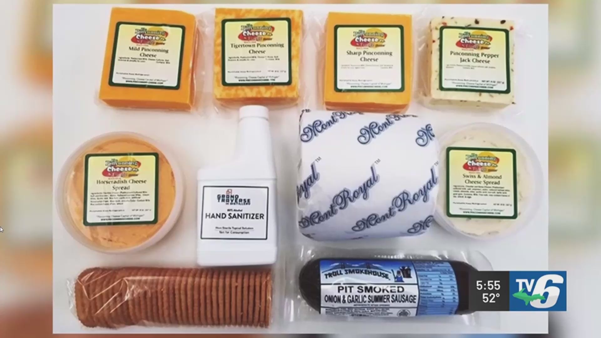 Load video: WLCU Marquette MI Granny's Confections Handmade Brittle Candy