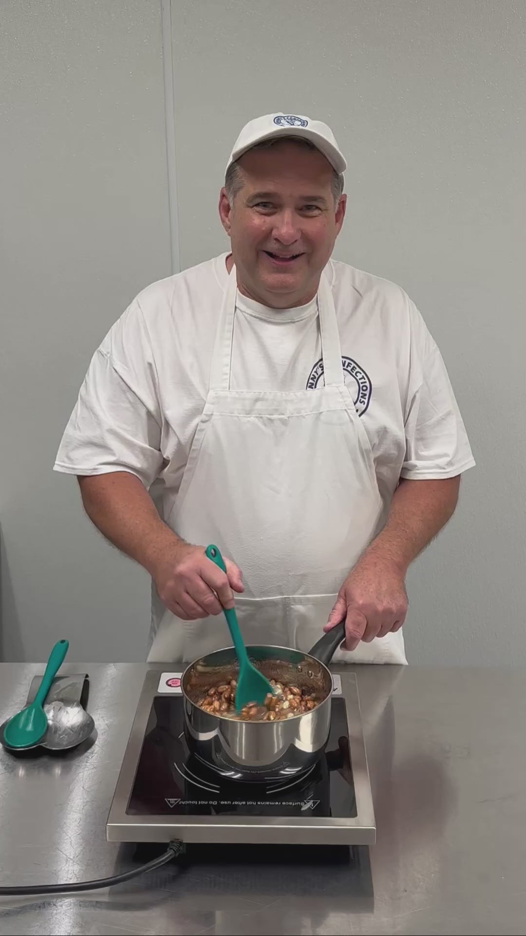 Making Granny's Confections Handmade Peanut Brittle Candy Robert Page