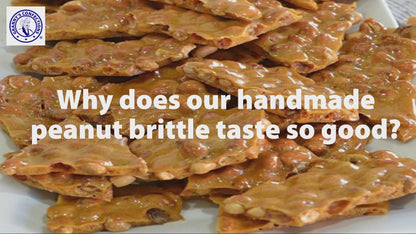 Granny's Confections Handmade Peanut Brittle - One Pound Bag (Peanut Brittle)